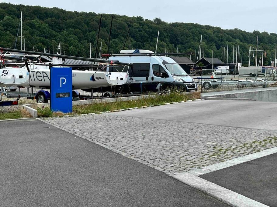 Ferienwohnung Bo Med Stil Og Udsigt Til Aarhus Lystbadehavn Exterior foto