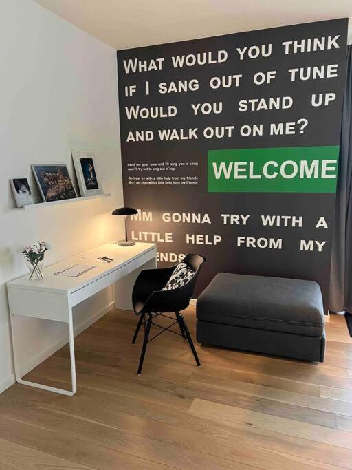 Ferienwohnung Bo Med Stil Og Udsigt Til Aarhus Lystbadehavn Exterior foto