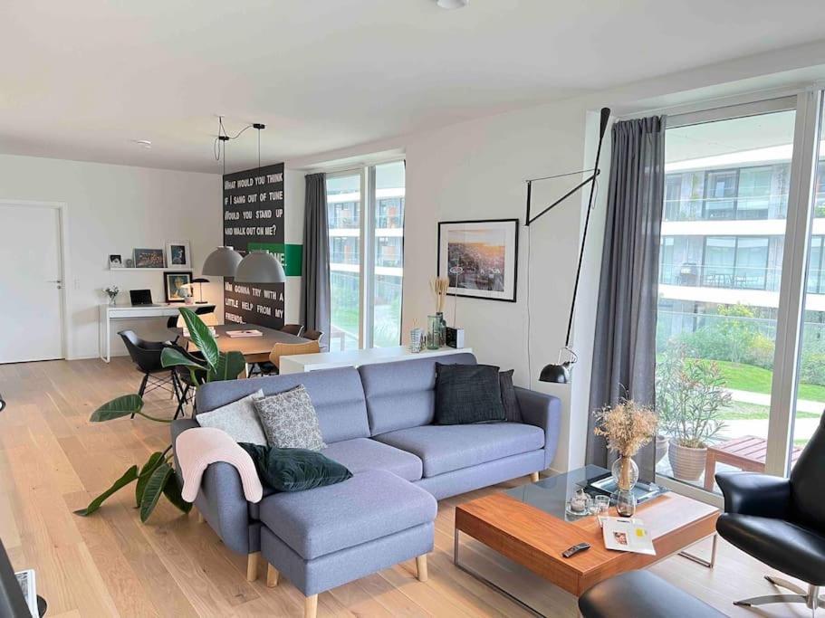 Ferienwohnung Bo Med Stil Og Udsigt Til Aarhus Lystbadehavn Exterior foto